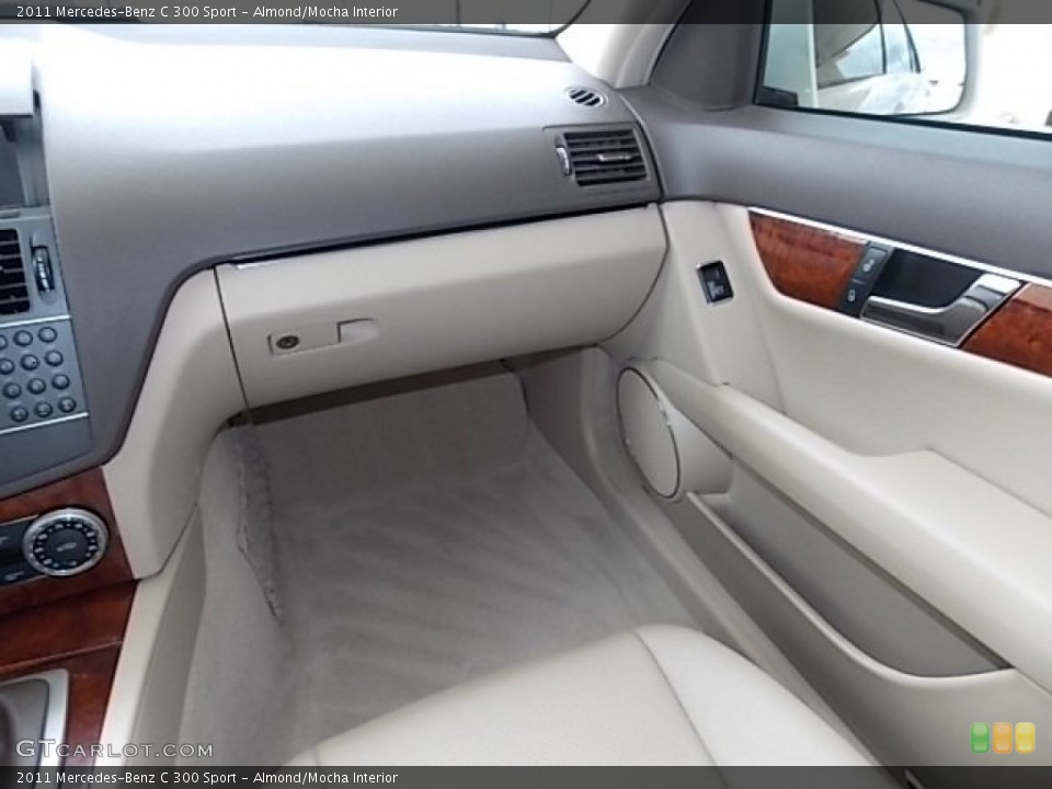 Almond/Mocha Interior Dashboard for the 2011 Mercedes-Benz C 300 Sport #94155846