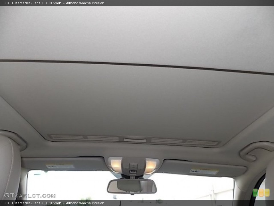 Almond/Mocha Interior Sunroof for the 2011 Mercedes-Benz C 300 Sport #94155885