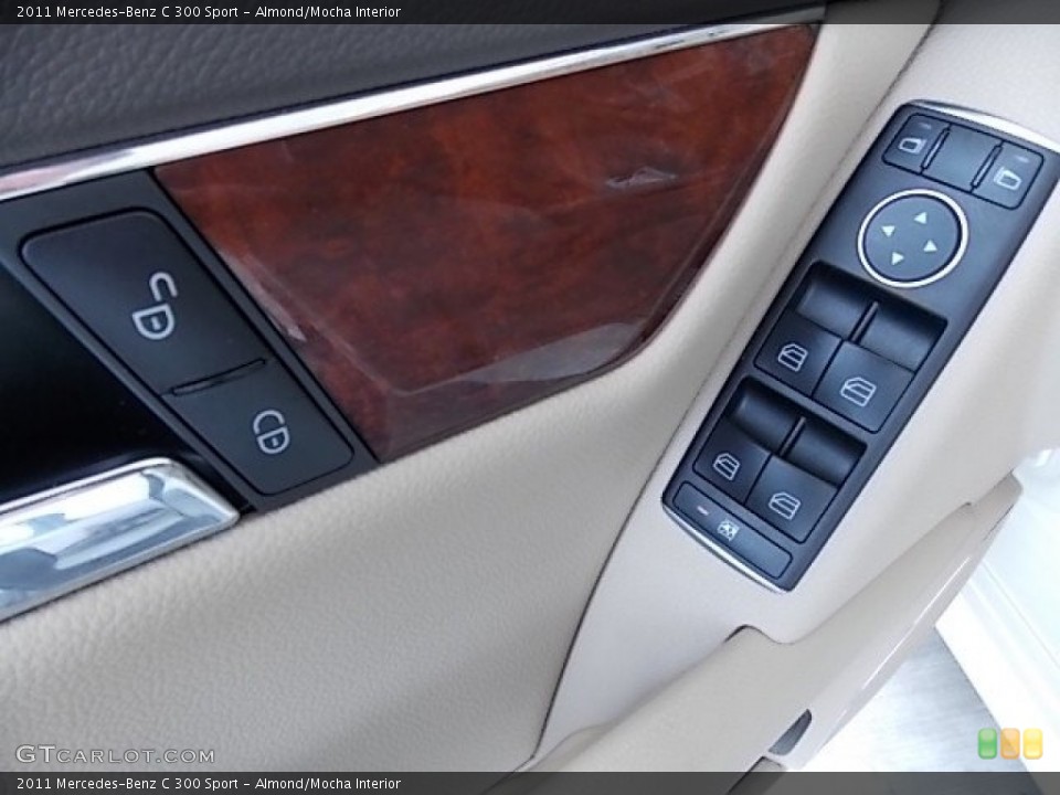 Almond/Mocha Interior Controls for the 2011 Mercedes-Benz C 300 Sport #94156221