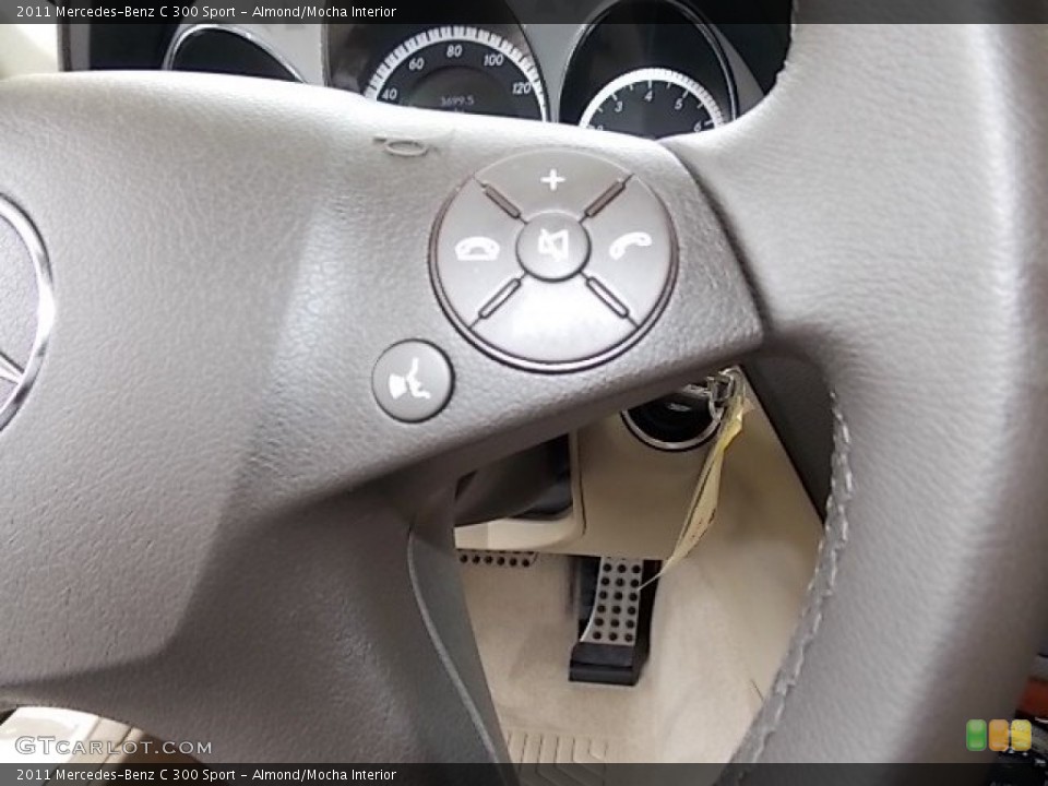 Almond/Mocha Interior Controls for the 2011 Mercedes-Benz C 300 Sport #94156312