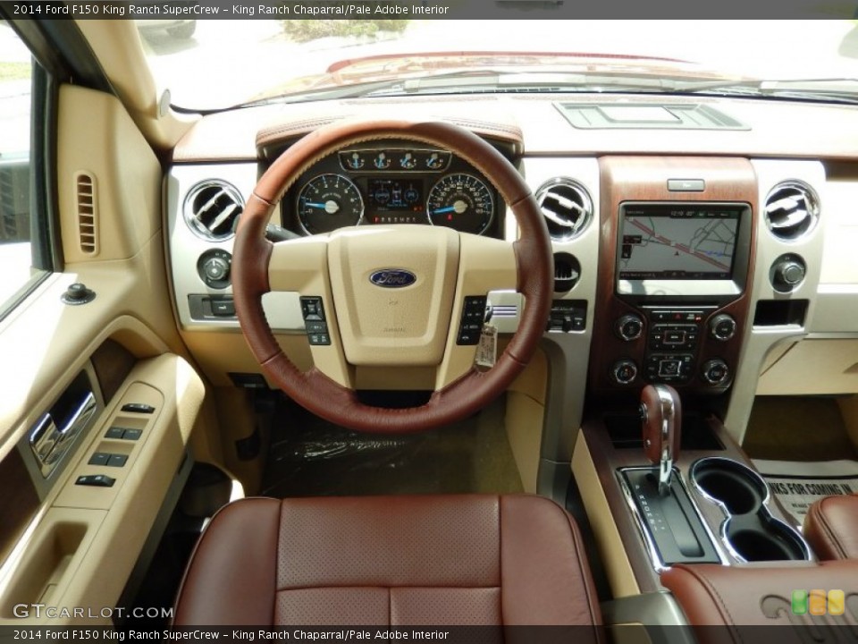 King Ranch Chaparral/Pale Adobe Interior Dashboard for the 2014 Ford F150 King Ranch SuperCrew #94158162
