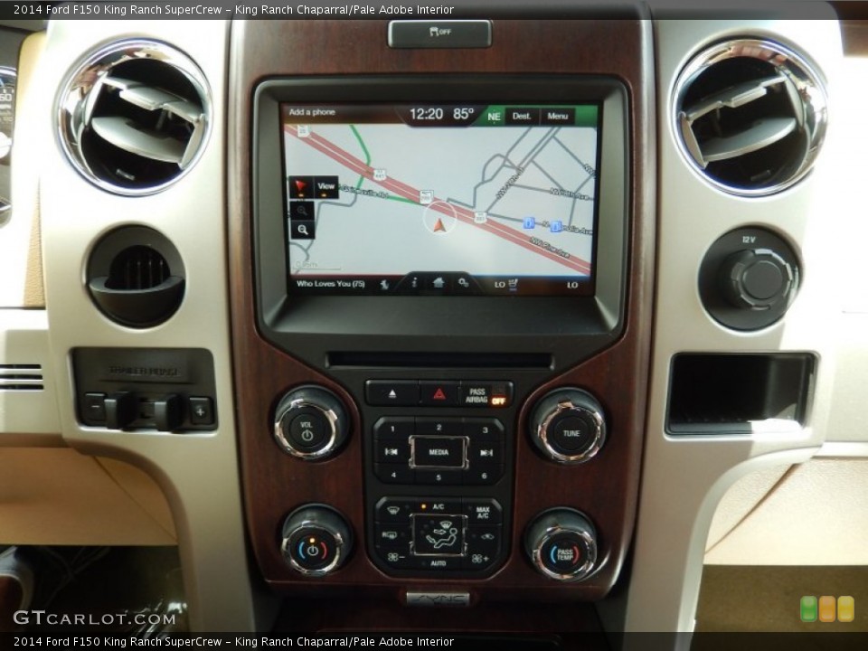 King Ranch Chaparral/Pale Adobe Interior Controls for the 2014 Ford F150 King Ranch SuperCrew #94158204