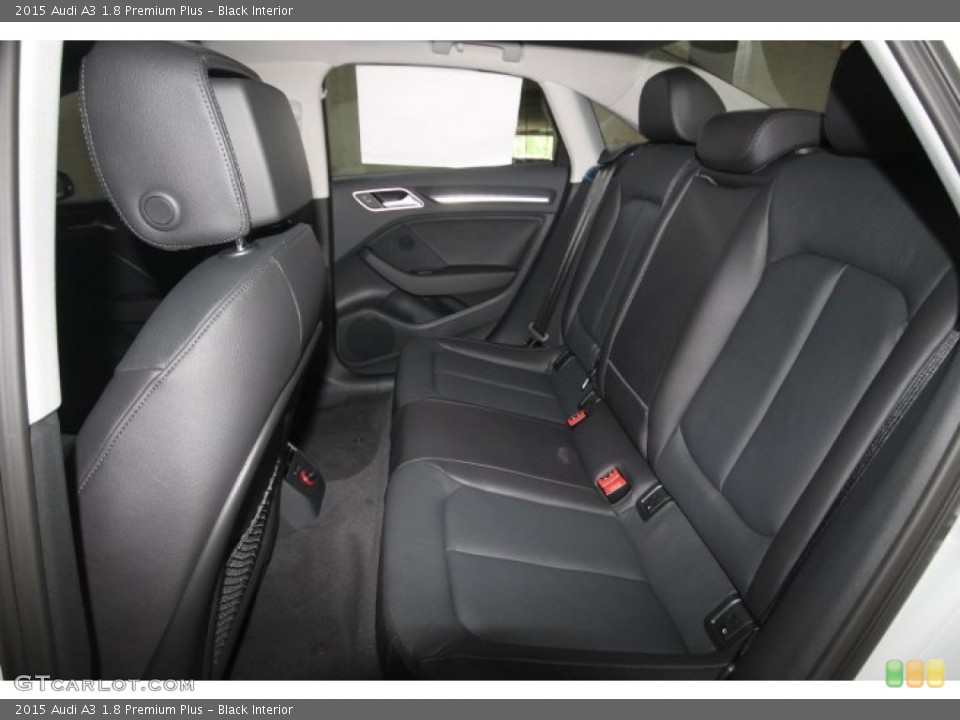Black Interior Rear Seat for the 2015 Audi A3 1.8 Premium Plus #94165908
