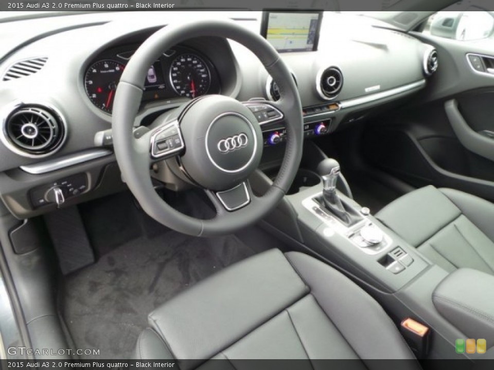 Black Interior Photo for the 2015 Audi A3 2.0 Premium Plus quattro #94175073