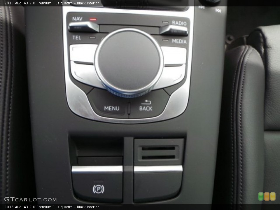 Black Interior Controls for the 2015 Audi A3 2.0 Premium Plus quattro #94175103