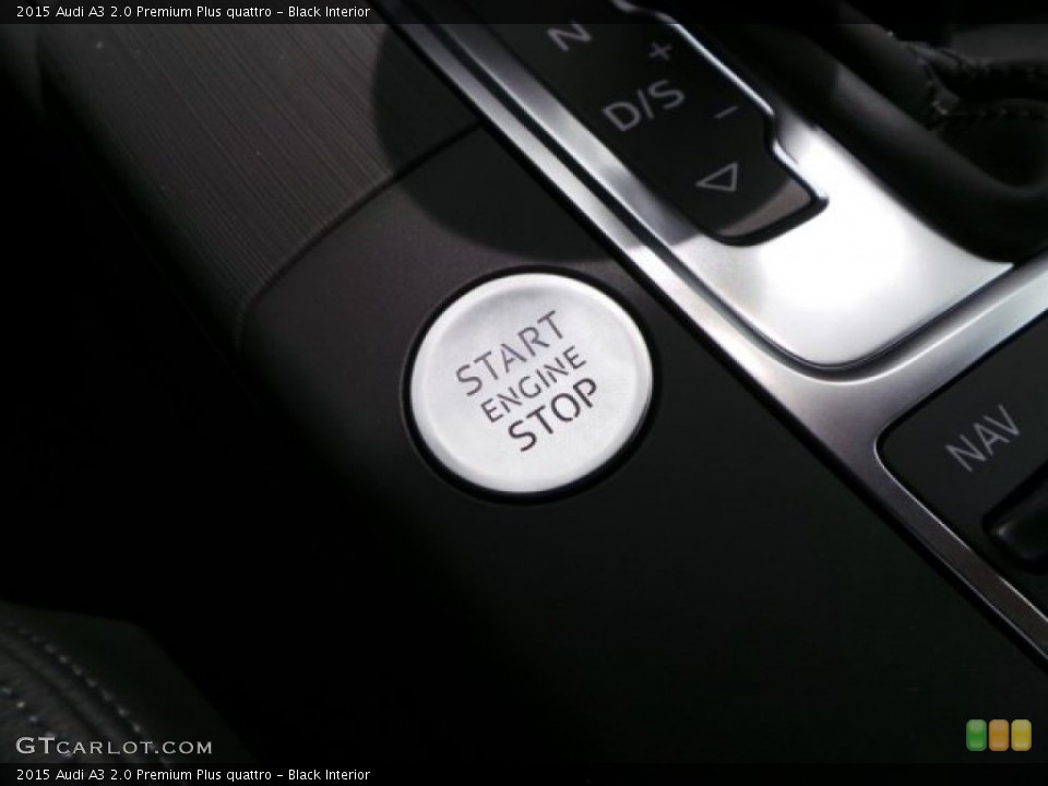 Black Interior Controls for the 2015 Audi A3 2.0 Premium Plus quattro #94175106