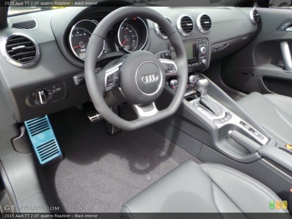 Black 2015 Audi TT Interiors