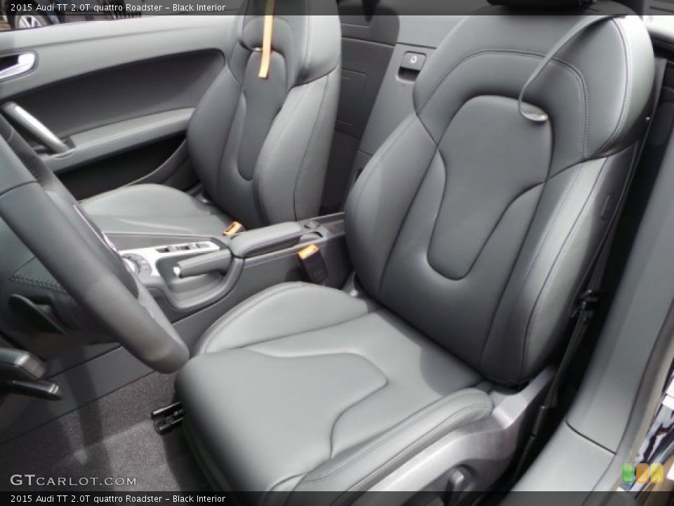 Black Interior Front Seat for the 2015 Audi TT 2.0T quattro Roadster #94175190