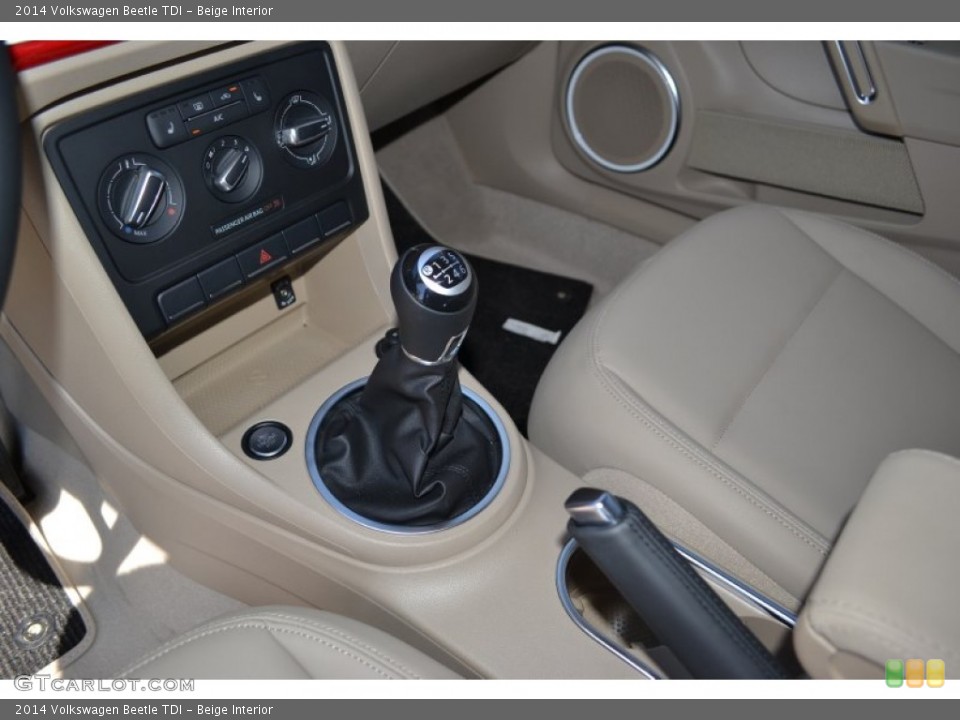 Beige Interior Transmission for the 2014 Volkswagen Beetle TDI #94176700