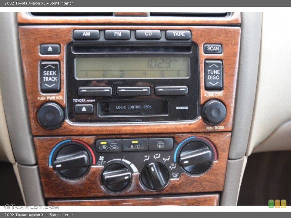 Stone Interior Controls for the 2002 Toyota Avalon XL #94182418