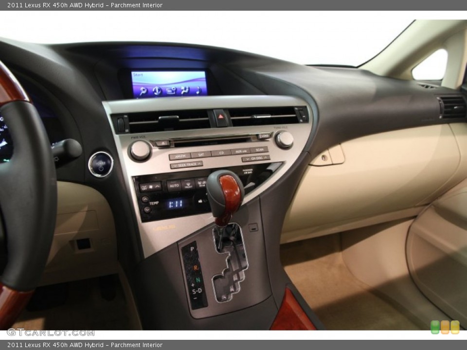 Parchment Interior Transmission for the 2011 Lexus RX 450h AWD Hybrid #94189252