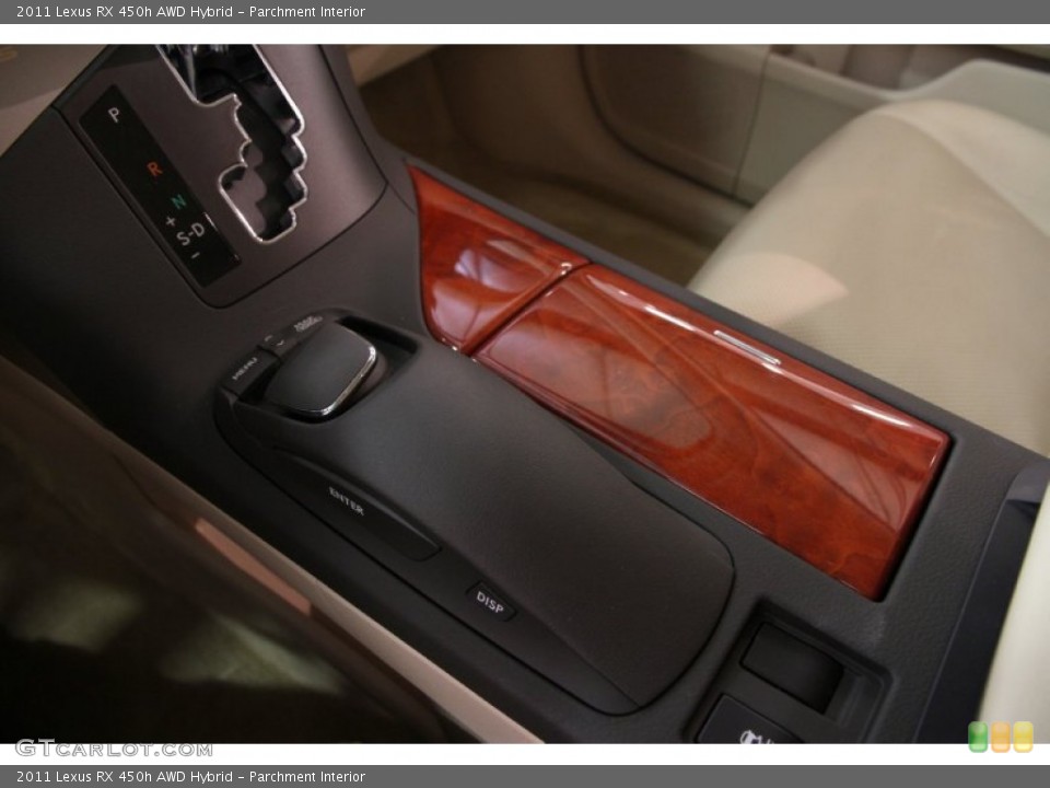 Parchment Interior Controls for the 2011 Lexus RX 450h AWD Hybrid #94189423