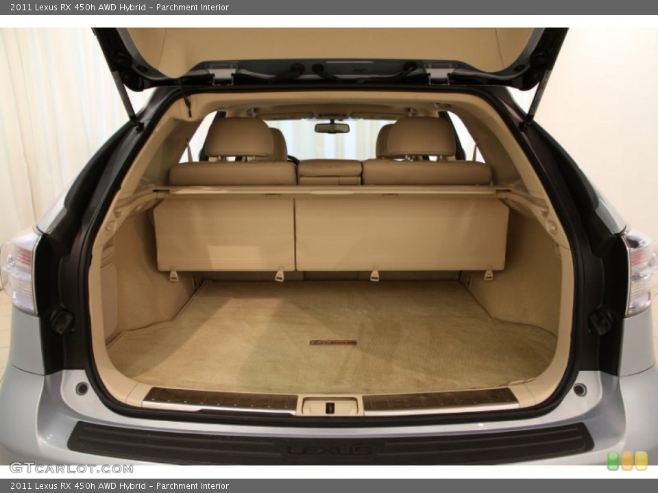 Parchment Interior Trunk for the 2011 Lexus RX 450h AWD Hybrid #94189535