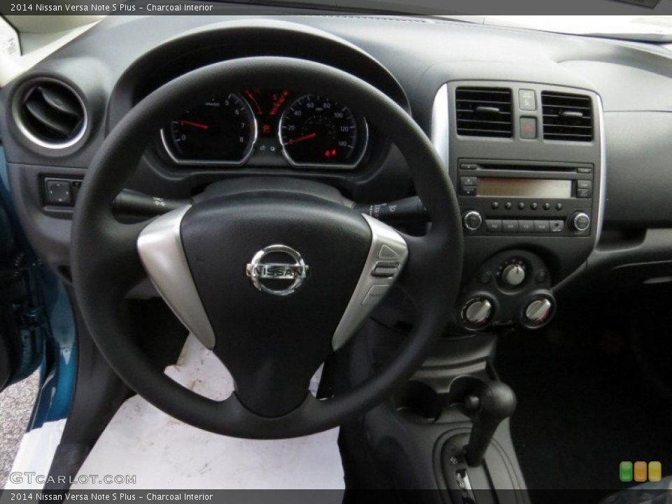 Charcoal Interior Dashboard for the 2014 Nissan Versa Note S Plus #94191273