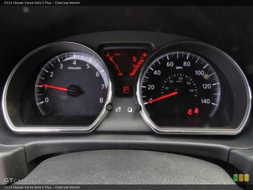 Charcoal Interior Gauges for the 2014 Nissan Versa Note S Plus #94191349