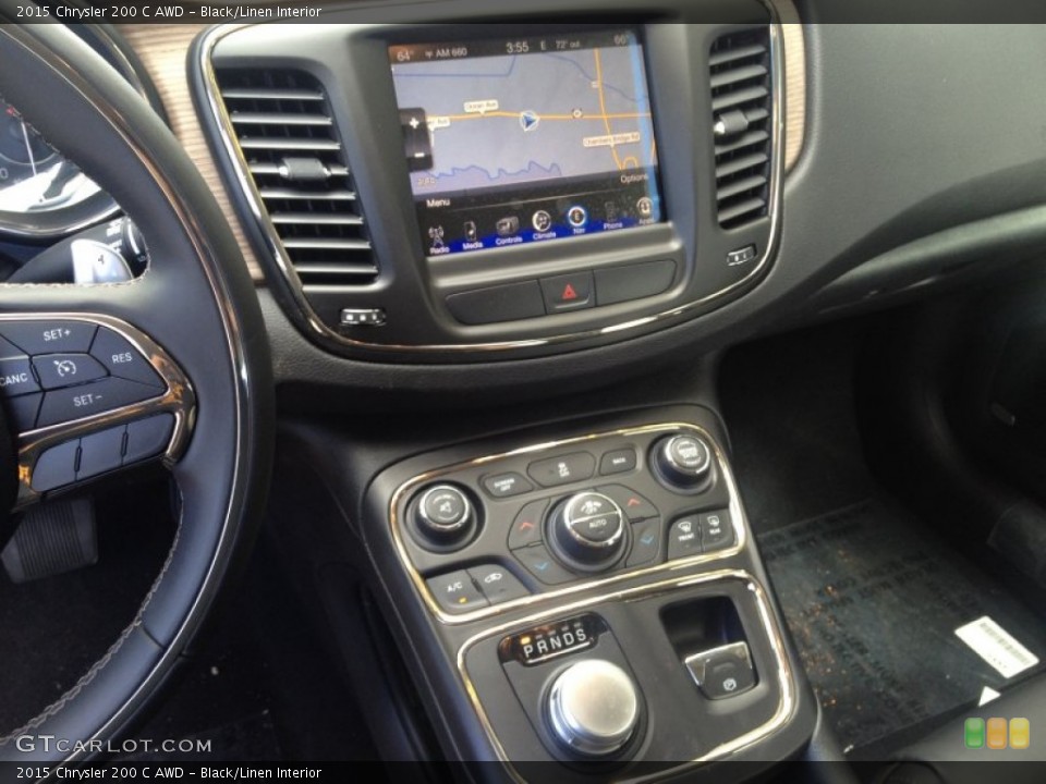 Black/Linen Interior Controls for the 2015 Chrysler 200 C AWD #94191985