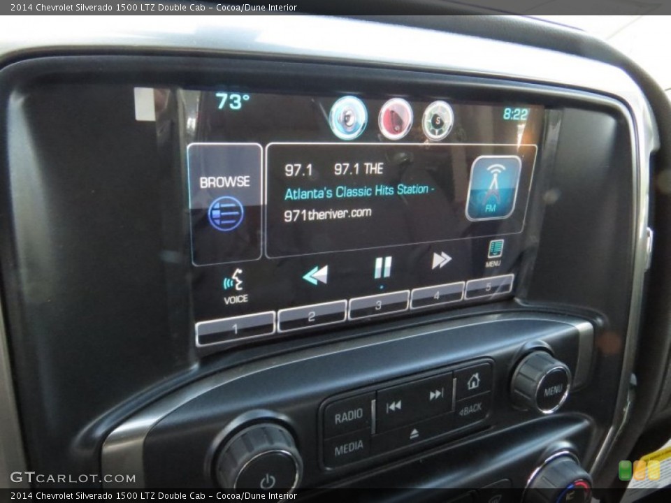 Cocoa/Dune Interior Controls for the 2014 Chevrolet Silverado 1500 LTZ Double Cab #94195906