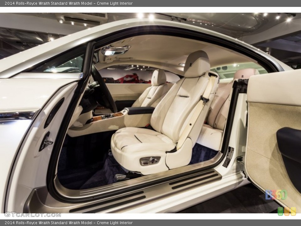 Creme Light Interior Front Seat for the 2014 Rolls-Royce Wraith  #94196122