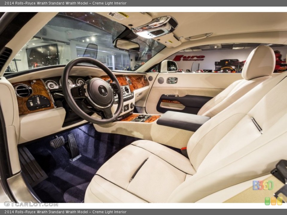 Creme Light Interior Front Seat for the 2014 Rolls-Royce Wraith  #94196656