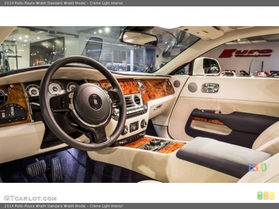 Creme Light Interior Dashboard for the 2014 Rolls-Royce Wraith  #94196681