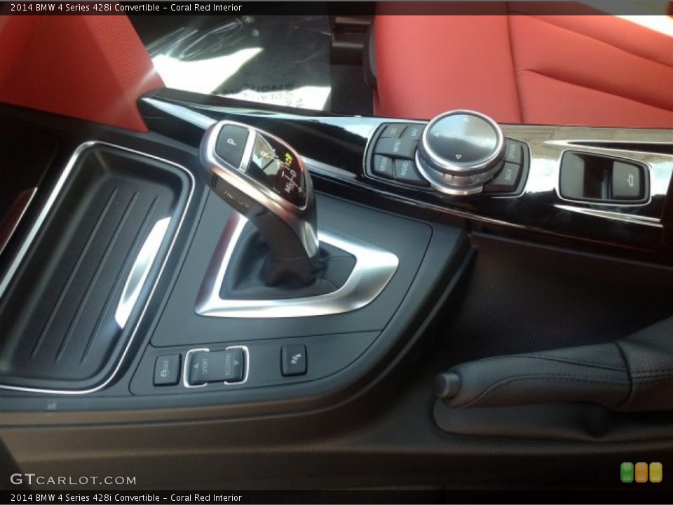 Coral Red Interior Transmission for the 2014 BMW 4 Series 428i Convertible #94210171