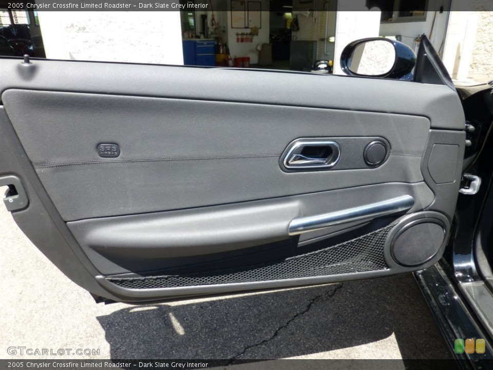 Dark Slate Grey Interior Door Panel for the 2005 Chrysler Crossfire Limited Roadster #94215469