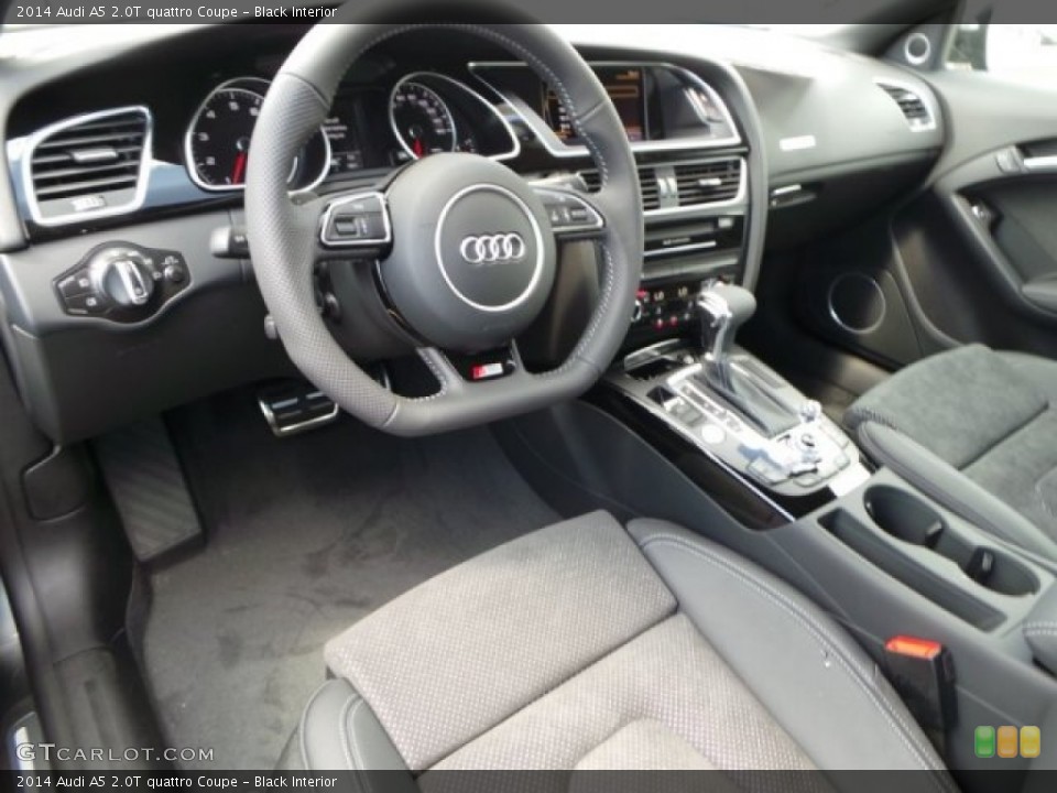 Black Interior Photo for the 2014 Audi A5 2.0T quattro Coupe #94219907
