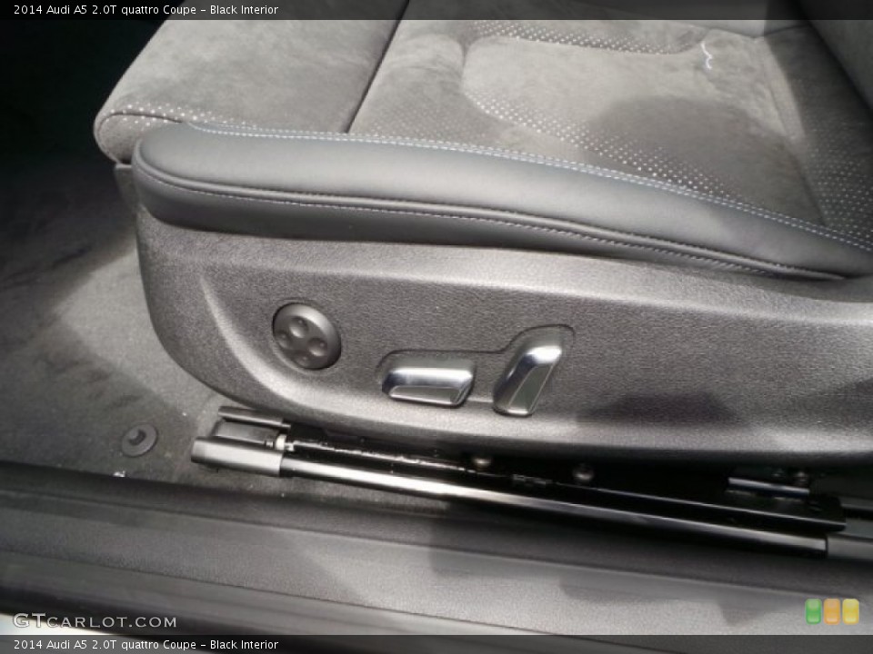 Black Interior Controls for the 2014 Audi A5 2.0T quattro Coupe #94219944