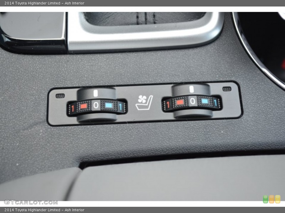 Ash Interior Controls for the 2014 Toyota Highlander Limited #94222253