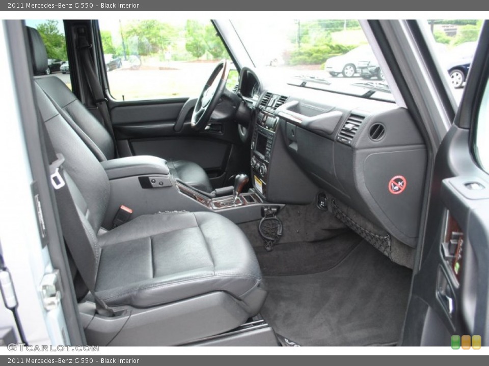 Black Interior Photo for the 2011 Mercedes-Benz G 550 #94225382