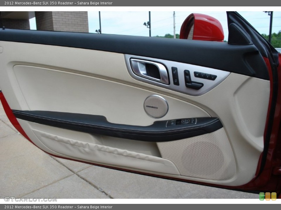 Sahara Beige Interior Door Panel for the 2012 Mercedes-Benz SLK 350 Roadster #94225745