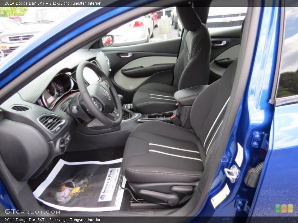 Black/Light Tungsten Interior Photo for the 2014 Dodge Dart SXT #94226330