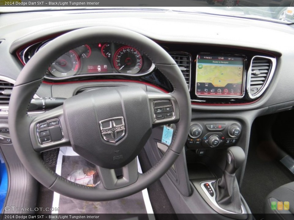 Black/Light Tungsten Interior Dashboard for the 2014 Dodge Dart SXT #94226354