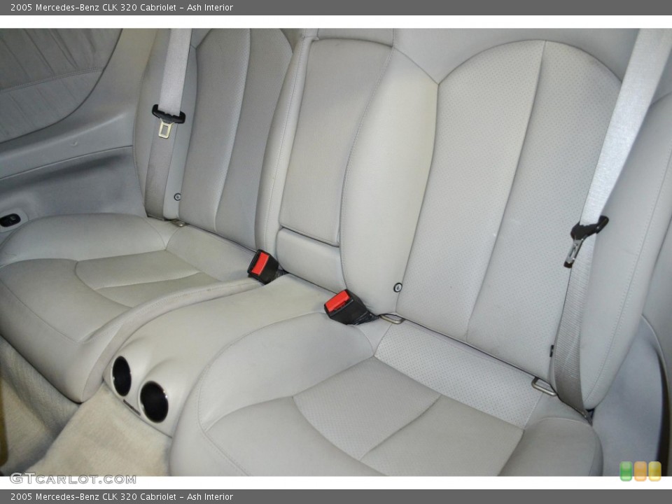 Ash Interior Rear Seat for the 2005 Mercedes-Benz CLK 320 Cabriolet #94227830