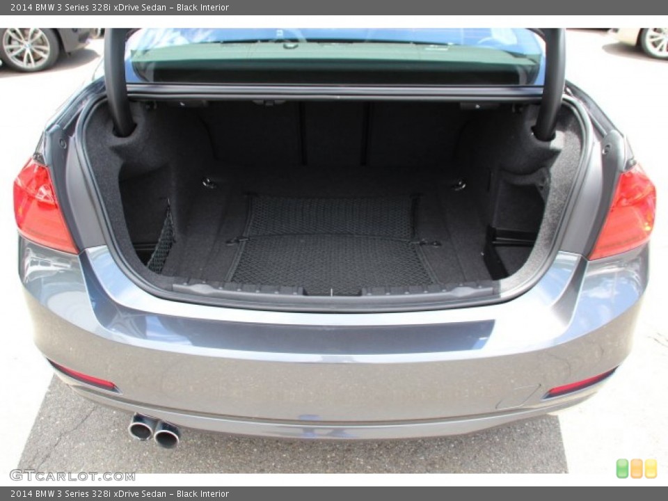 Black Interior Trunk for the 2014 BMW 3 Series 328i xDrive Sedan #94237793