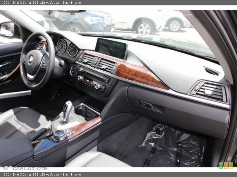 Black Interior Dashboard for the 2014 BMW 3 Series 328i xDrive Sedan #94237898