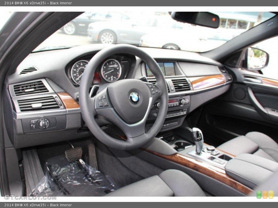 Black Interior Photo for the 2014 BMW X6 xDrive35i #94238291