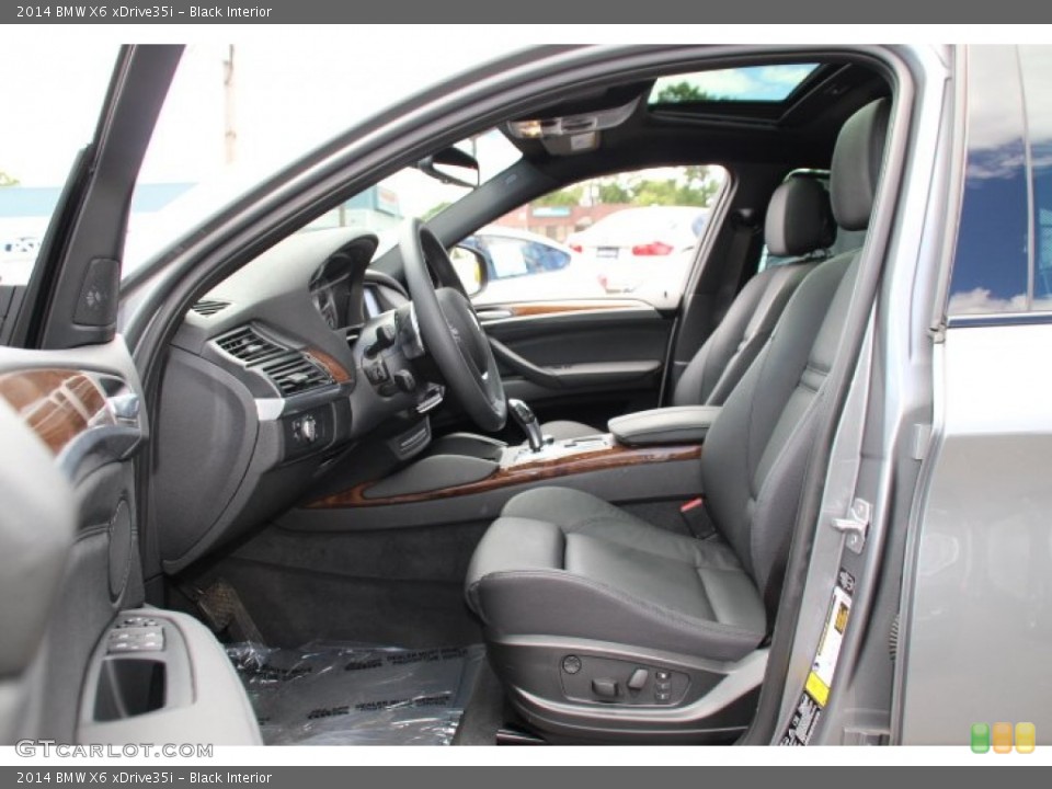 Black Interior Front Seat for the 2014 BMW X6 xDrive35i #94238315