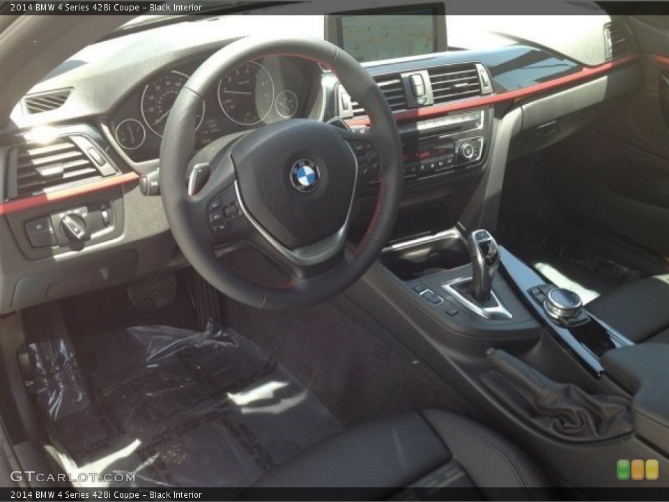 Black Interior Photo for the 2014 BMW 4 Series 428i Coupe #94238348