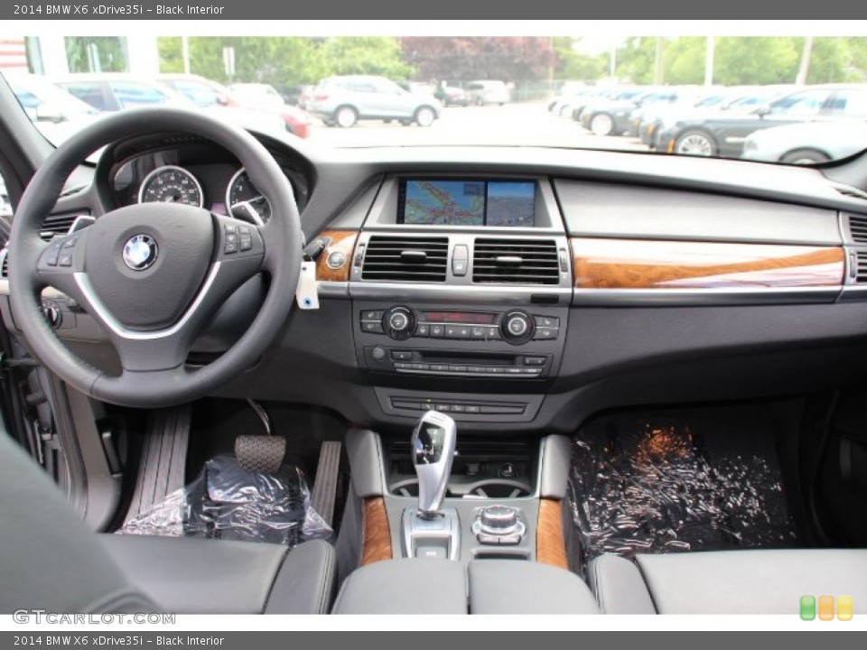 Black Interior Dashboard for the 2014 BMW X6 xDrive35i #94238381