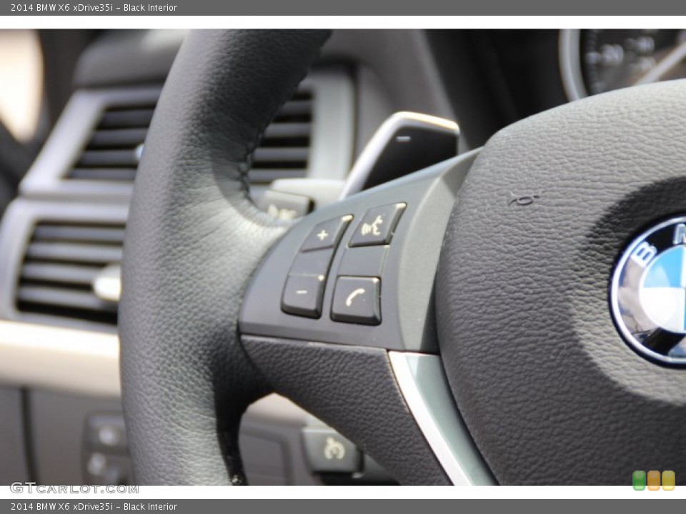 Black Interior Controls for the 2014 BMW X6 xDrive35i #94238467