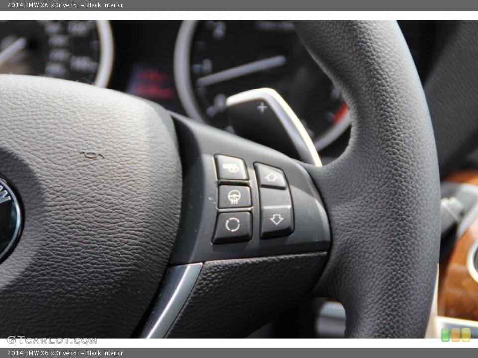 Black Interior Controls for the 2014 BMW X6 xDrive35i #94238489