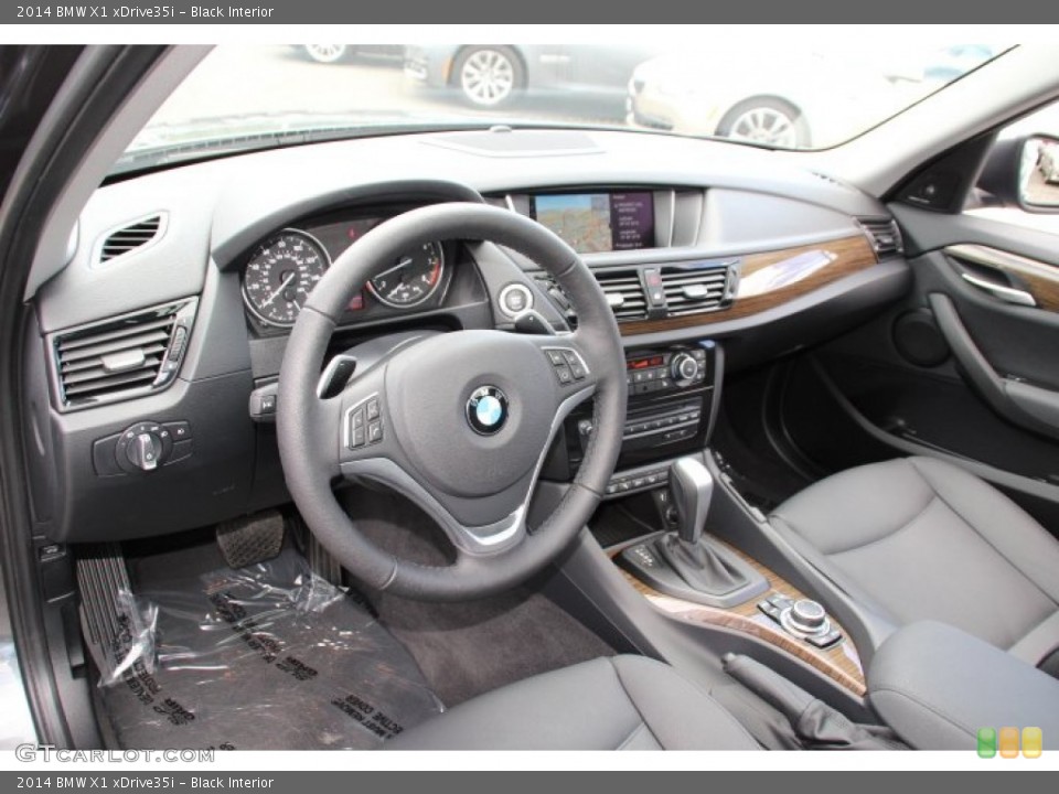 Black Interior Prime Interior for the 2014 BMW X1 xDrive35i #94241249