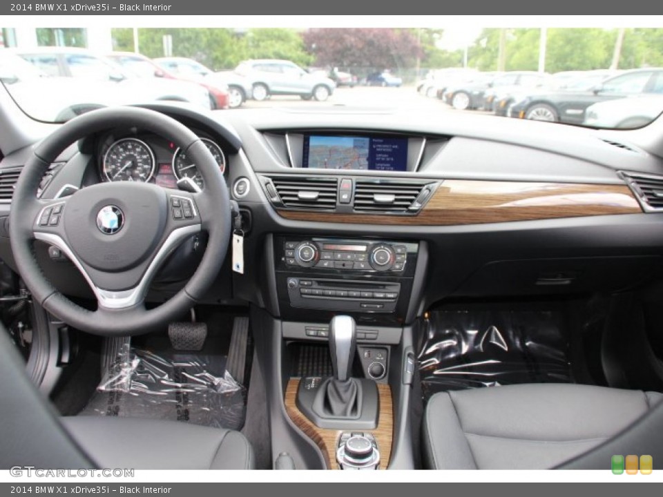 Black Interior Dashboard for the 2014 BMW X1 xDrive35i #94241333