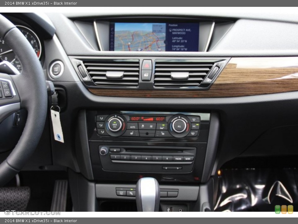 Black Interior Controls for the 2014 BMW X1 xDrive35i #94241357