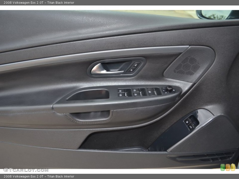 Titan Black Interior Door Panel for the 2008 Volkswagen Eos 2.0T #94249742