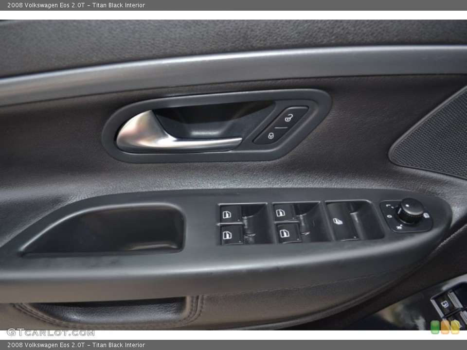 Titan Black Interior Controls for the 2008 Volkswagen Eos 2.0T #94249768