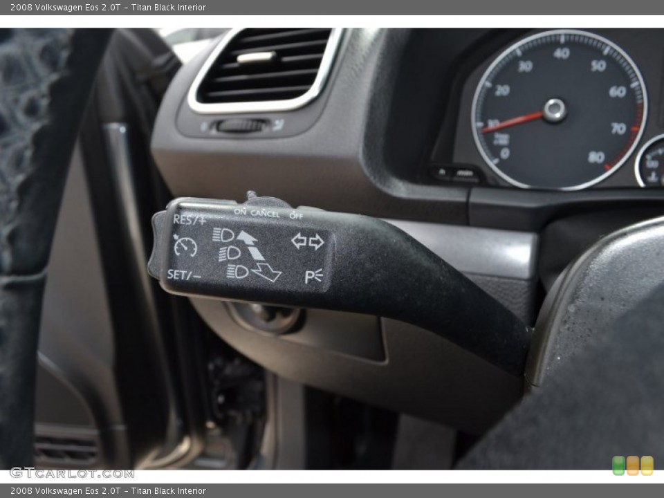 Titan Black Interior Controls for the 2008 Volkswagen Eos 2.0T #94249880