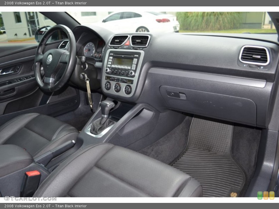 Titan Black Interior Dashboard for the 2008 Volkswagen Eos 2.0T #94249929