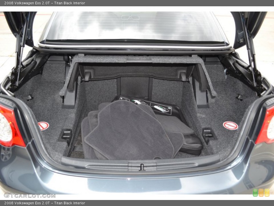 Titan Black Interior Trunk for the 2008 Volkswagen Eos 2.0T #94250087